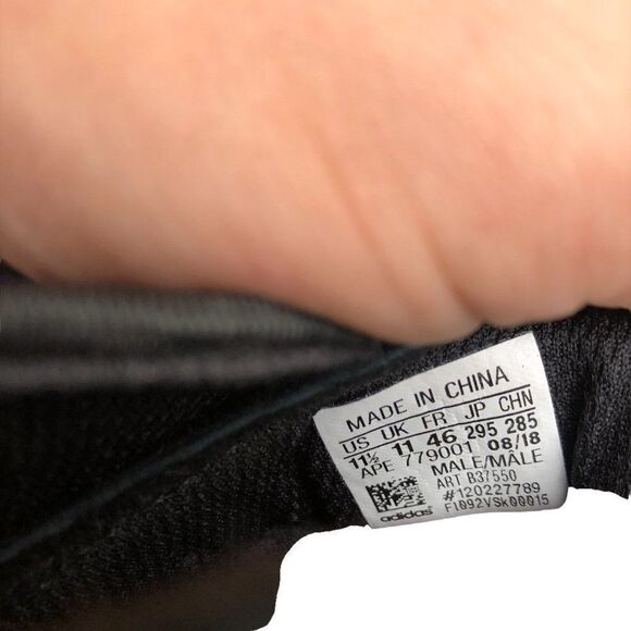 Rare 2018 Adidas Crazy BYW Real Purple Core Black Size 11.5 - Picture 8 of 16